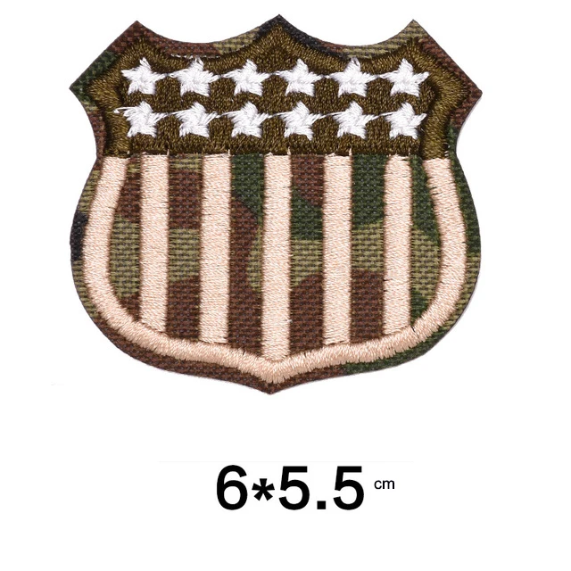 Military embroidery patches DIY clothes Applique Army embroidery badges4