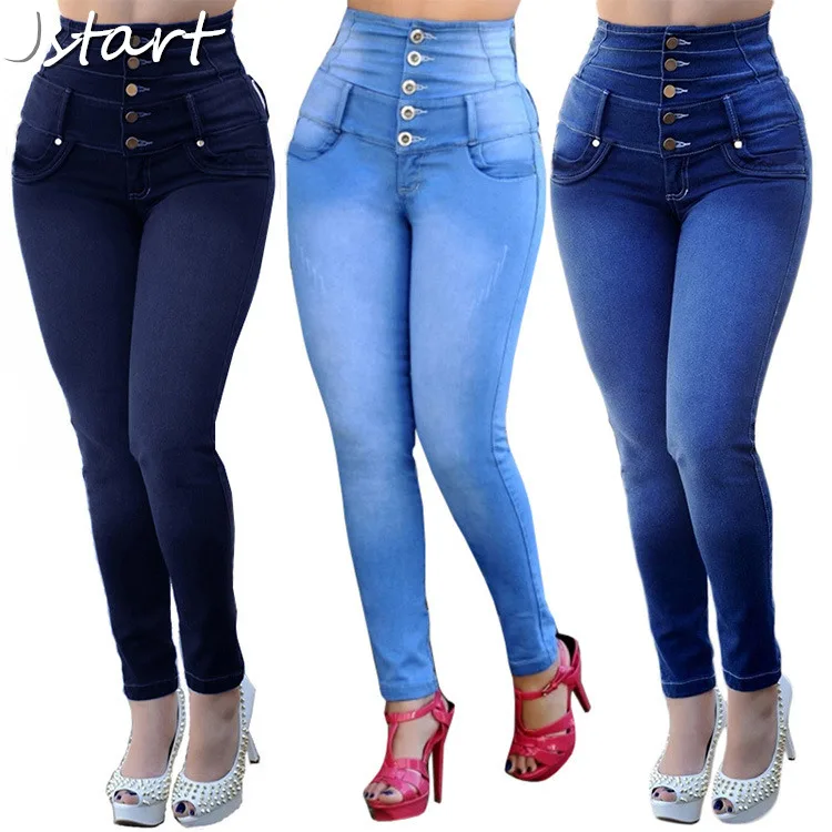 

Jeans For Women High Waist Plus Size Sexy Elastic Cowboy Denim Pants Mom Jeans Boyfriends Women's Jeans 3XL Vaqueros Mujer