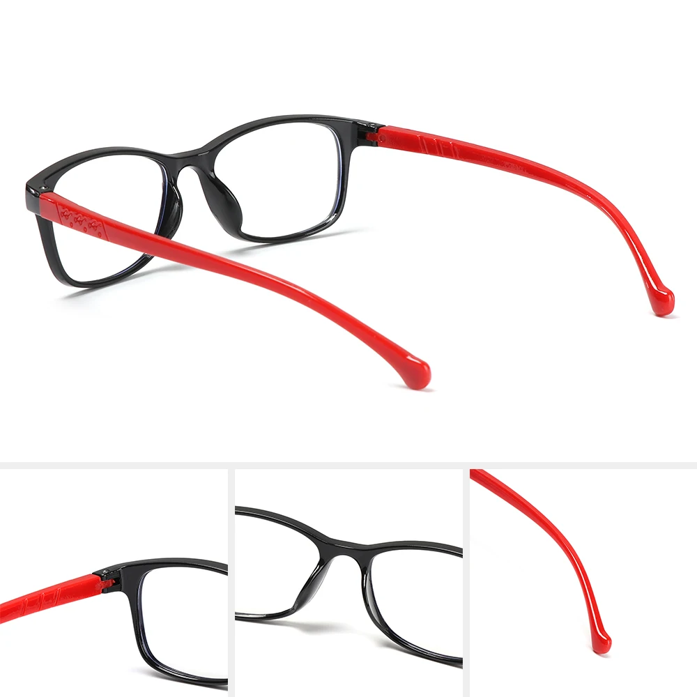 Anti-blue Light Kids Glasses Optical Frame Children Boy Girls Computer Transparent Blocking Anti Reflective Eyeglasses blue light blocking reading glasses