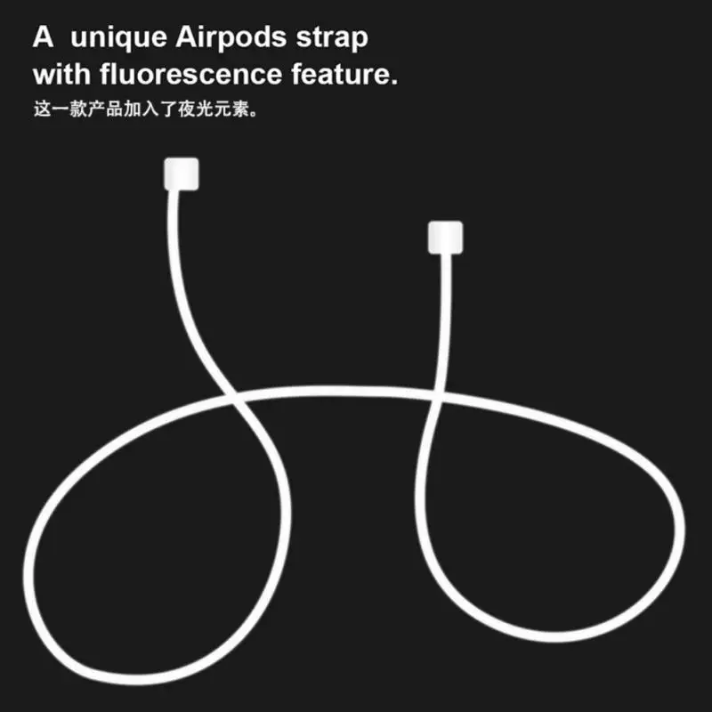 1 шт. анти-потеря петля веревка для Air Pods для Airpods защитный шнур, кабель для наушников ремень аксессуары для наушников