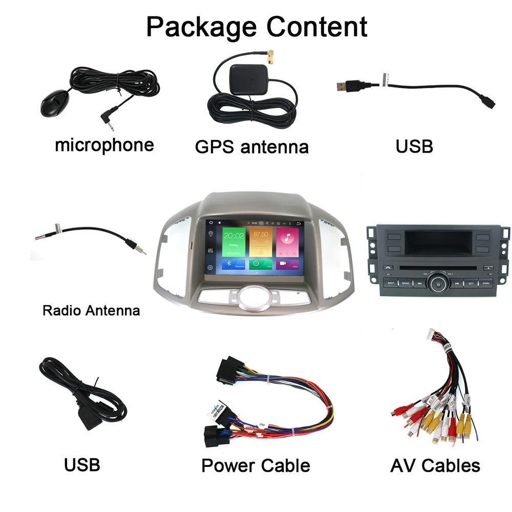 Android 9,1 ips gps навигация автомобильный Радио плеер для CHEVROLET CAPTIVA 2012 2013 мультимедиа плеер головное устройство