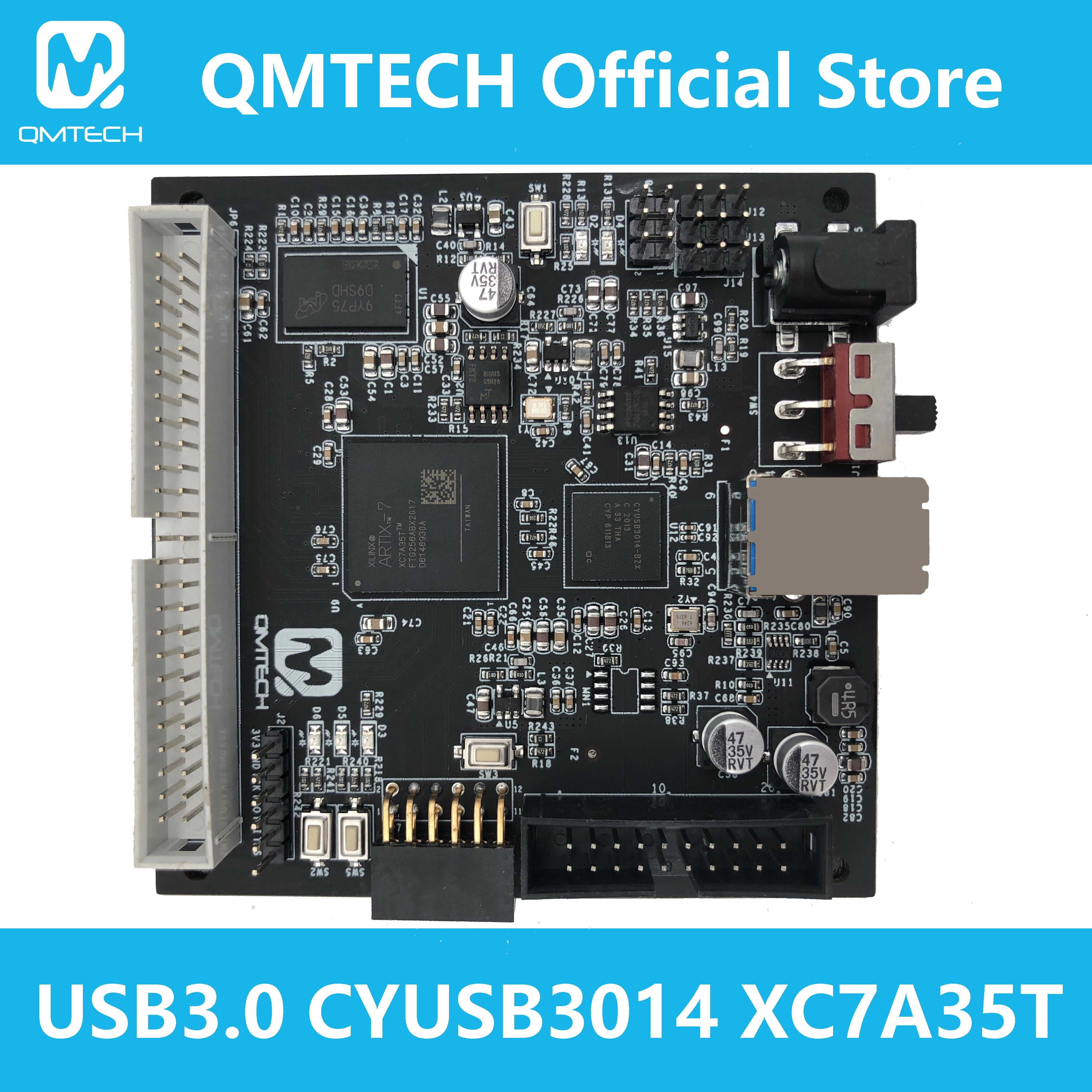 Qmtech Cypress Cyusb3014 Usb 3 0 Development Board Xilinx Artix7 Fpga Xc7a35t Demo Board Accessories Aliexpress