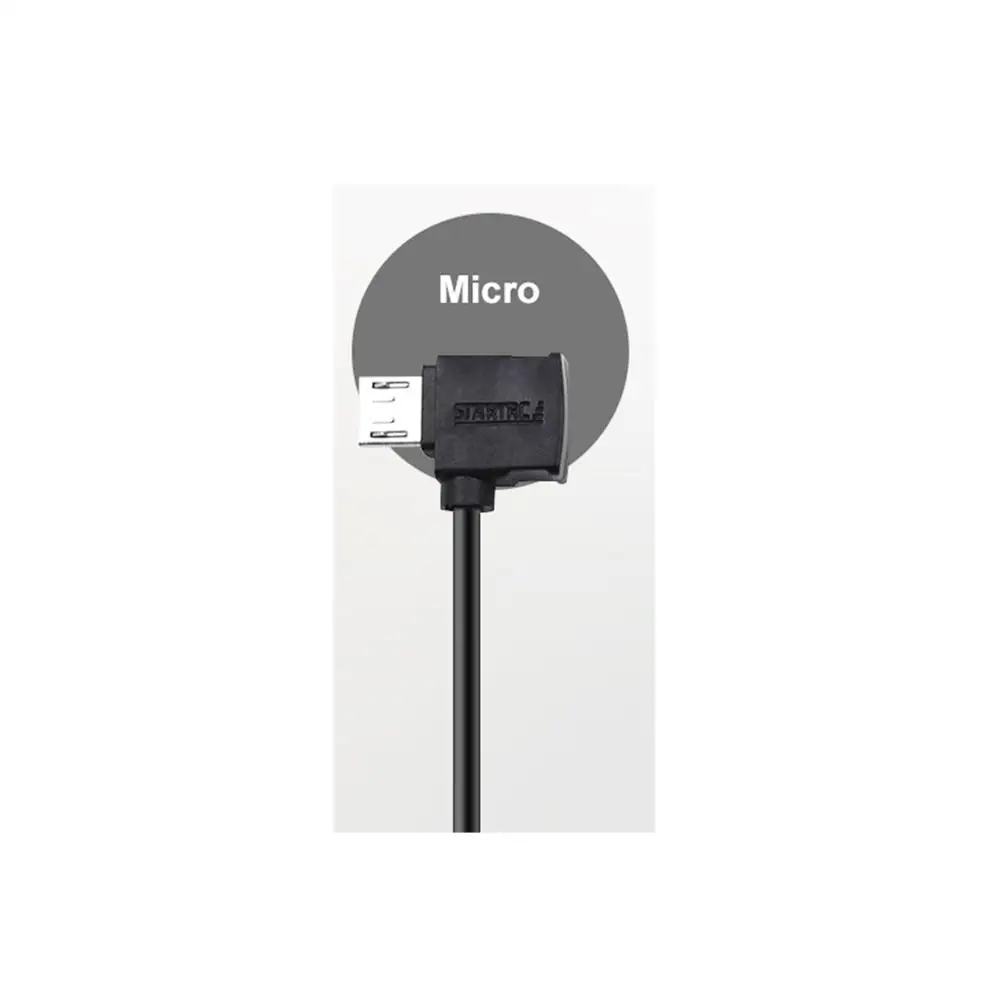 Micro STARTRC OSMO мобильный 3 данных/зарядный кабель 35 см Прямоугольный штекер тип-c ios микро штекер для DJI OSMO Mobile 3 Аксессуары - Цвет: Micro