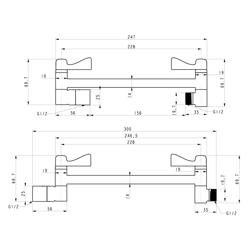 延长杆42005尺寸图
