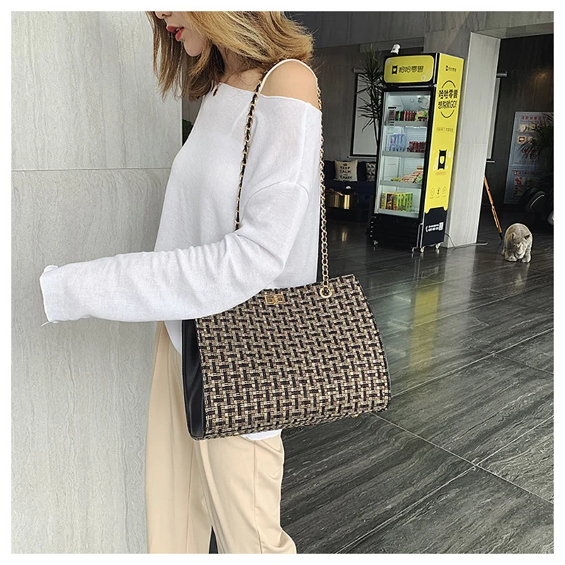 2020 новые роскошные сумки женские дизайнерские тканевые на плечо модные дамские