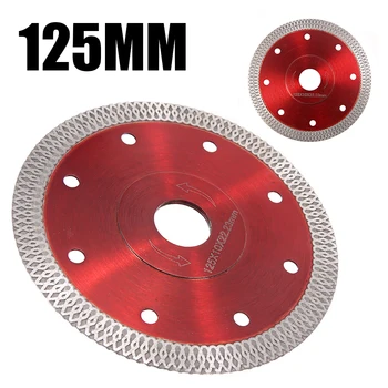 

125mm Diamond Saw Blade Cutting Disc Diamond Wheel Extra Thin Stem Blade For Porcelain Tile Ceramic Stone Granite
