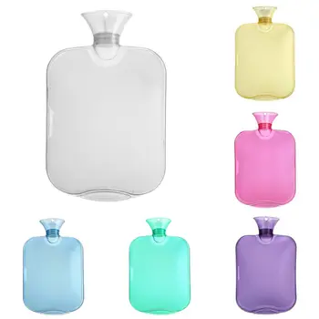 

Hand Warmer 2000ml Thick PVC Hot Water Bag Bottle Portable Transparent Hot Water Bottle High Density Explosion-proof