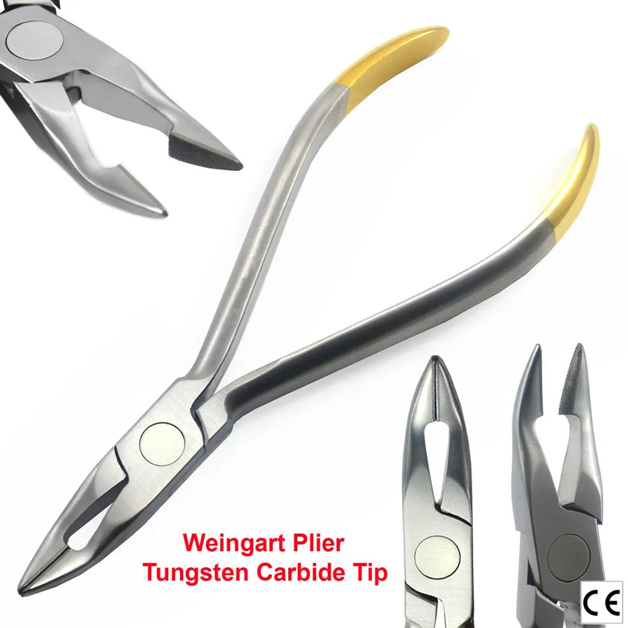 Alicate de Aço Inoxidável com Weingart Dental Weingart Alicate Ferramentas Ortodônticas Ponta Dentista Ferramenta Dentária 1 pc 1 Dental Instrumento Básico