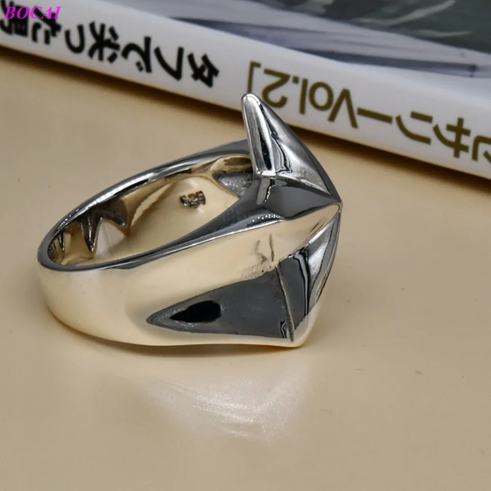 Мужские серебряные кольца BOCAI S925 новое модное популярное ювелирное изделие в