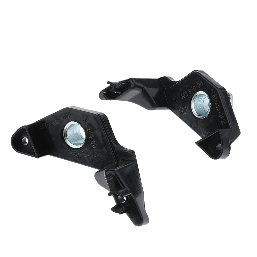 Pair Headlight Bracket Repair Kit Support Protector For BMW 5 Series E60