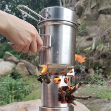 

Barbecue Stove Camping Equipment Multifunctional 304 Stainless Steel Oven Outdoor Charcoal Portable Charcoal Household Firewood
