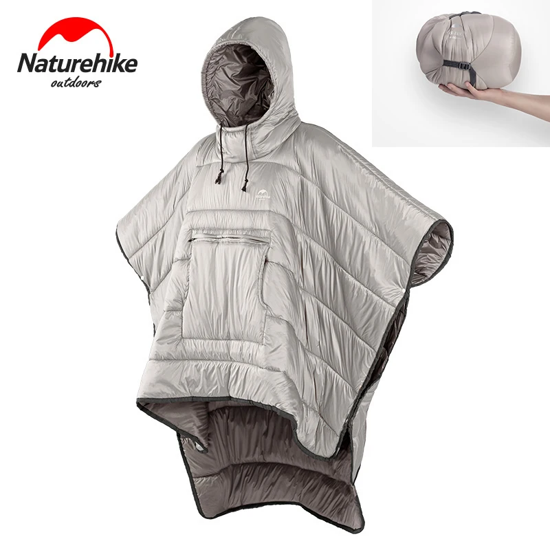 Multi-Function Sleeping Bag Waterproof Hooded Cloak for Outdoor Camping Travelling Keenso Sleeping Bag 