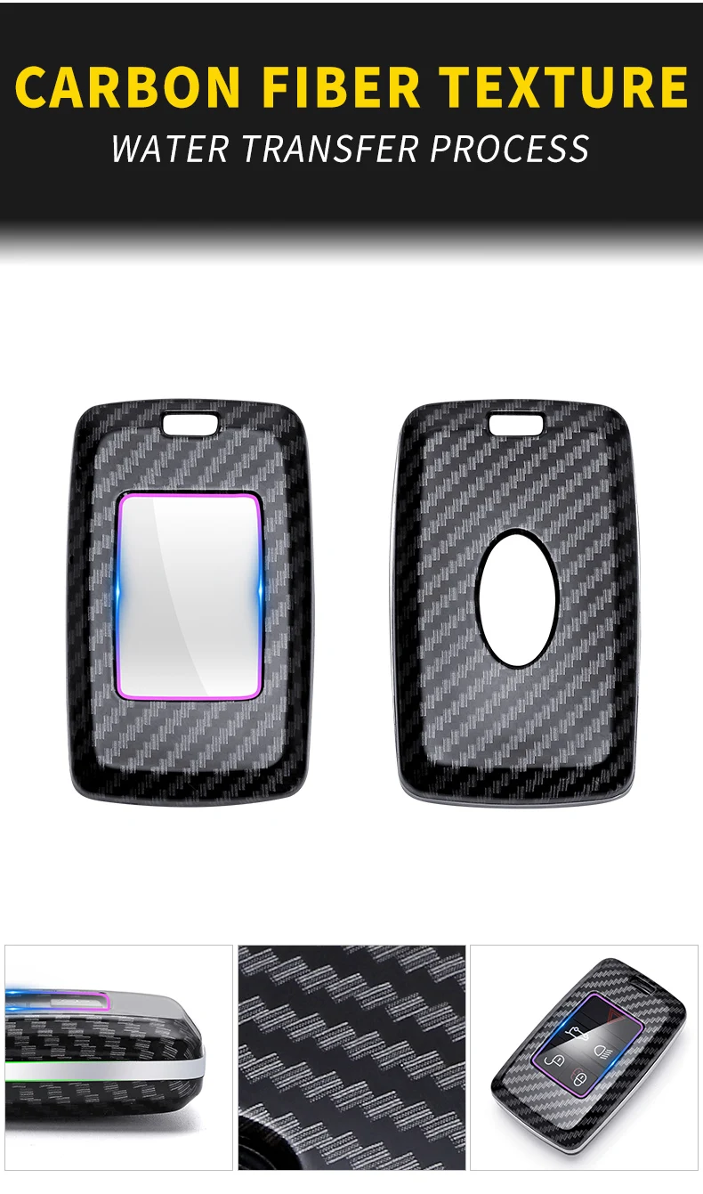 Carbon Fiber Car Smart Key Cover Case Fob For Land Rover Range Rover Sport A9 Discovery 2 3 4 Sport For Jaguar XF A8 A9 X8 XE XF - H3d2e69b69be2442bbeaa31bbdc680ebdY