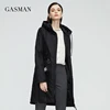 GASMAN 2022 New trench Coat female Women's spring jacket Autumn coat women long parka outwear Slim fashion casual Jackets 21150 ► Photo 3/6