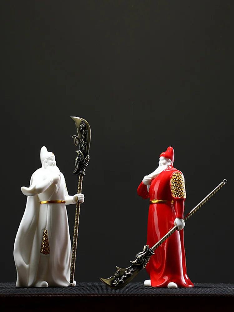 Chinese God War Statue Chinese Gong Guan Statue God Wealth Guan