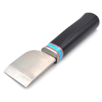 

Leather Cutting Knife,Leather Craft Skiving Sharp Handle Knife Leathercraft Handwork DIY Tool