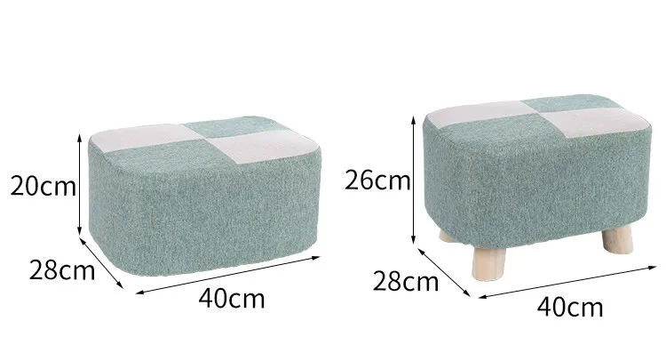 Модный диван табурет домашний креативный деревянный простой современный