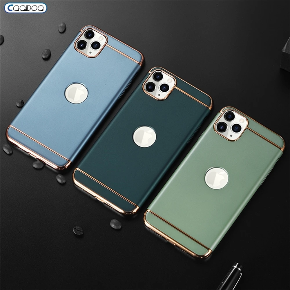 Luxury Plating Phone Case For iPhone 11 pro Max Ultra Thin PC Hard Back Cover 6 6S 7 8 Plus X XR XS MAX Cases NEW |