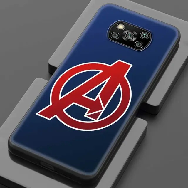Case For Xiaomi POCO X3 NFC X3 M3 M4 Pro F3 GT F1 Coque for Mi 11T 10T Pro 9T 11 Note 10 Lite Civi Fundas Marvel Avengers Comics B07