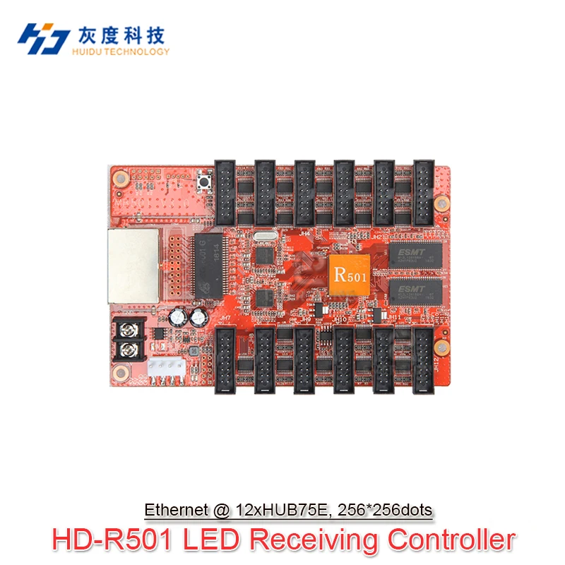 Новинка HD R501 12 * HUB75 видео высокой четкости полноцветный светодиодный дисплей