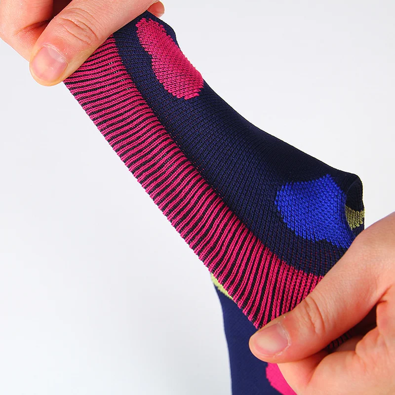 Brothock medical compression stockings women pressure socks outdoor sports socks high long tube tide running