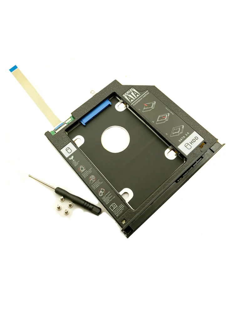 

Новый жесткий диск SATA 2nd HDD SSD Caddy для DELL Inspiron 3567 3562 3568 9,5 мм