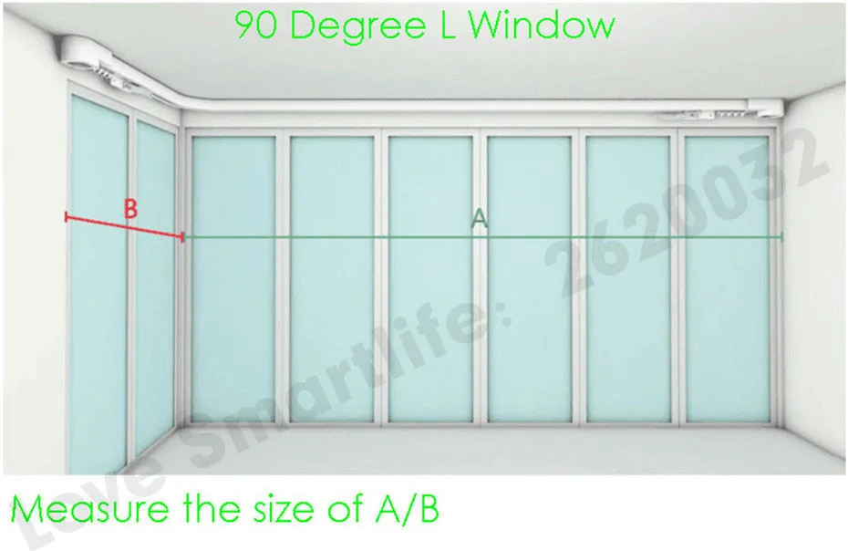 Customize Super Silent Electric Curtain Track for Xiaomi Aqara Dooya KT82,DT82 Curtain Motor for Smart Home,free Ship to Russia-6