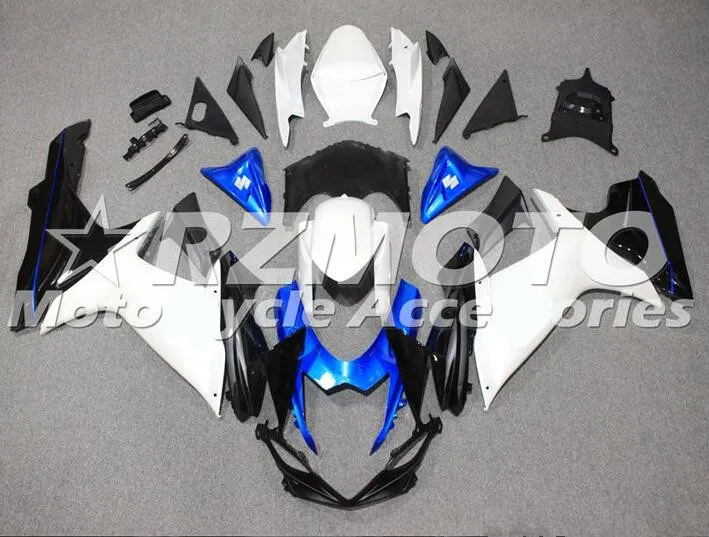 Инъекций ABS Полный обтекатели комплект подходит для Suzuki L1 L2 L3 GSX-R600 GSX-R750 600 750 K11, 11, 12, 13, 14, 15, 16 лет средства ухода за кожей набор изготовленный на заказ