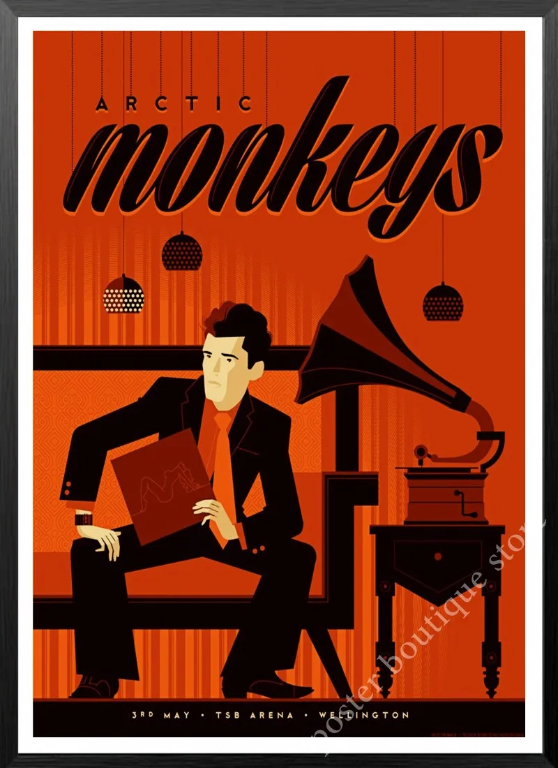 Arctic Monkeys Vintage Kraft Paper Poster Diy Wall Art For Home Decor ▻   ▻ Free Shipping ▻ Up to 70% OFF