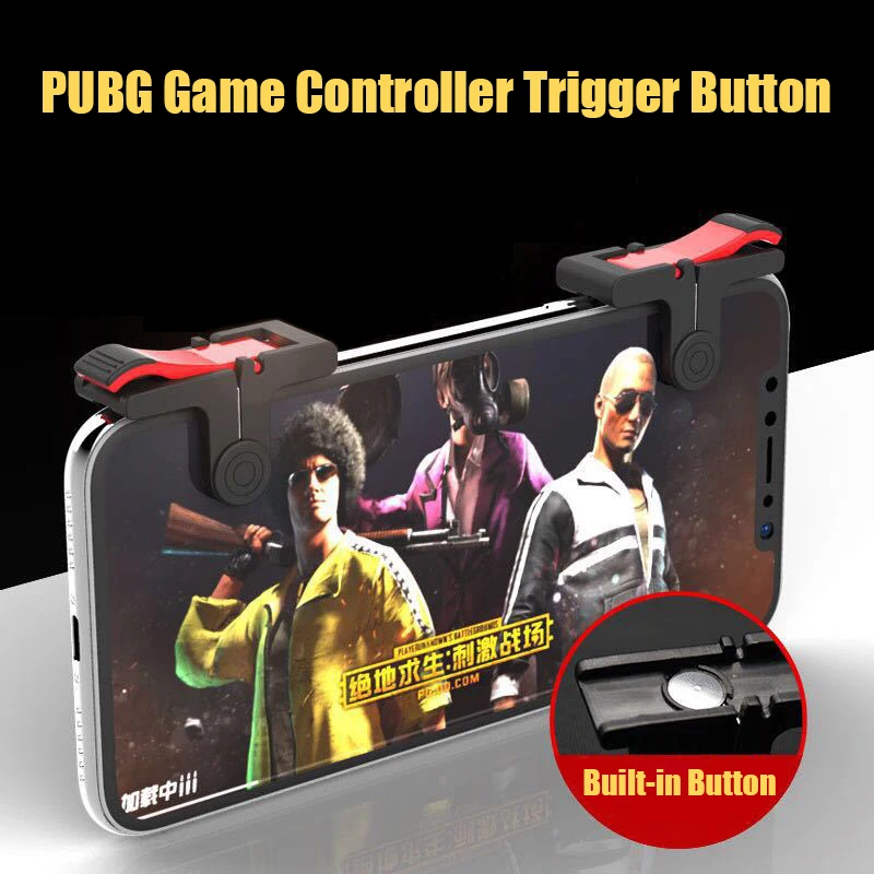Мобильный игровой контроллер PUBG джойстик для съемки Aim Keys L1R1 игровые триггеры геймпад для 4,7-6,4 дюймов IOS Andriod Phone