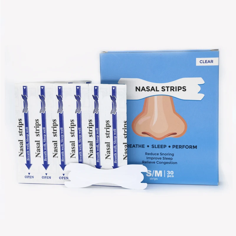 Nasal Strips Transparent Nasal Strips (Large 66x18mm) Stop Snoring Patch Better Breath To Not Snore Sleep Anti-snoring Aid Snoring-prevention