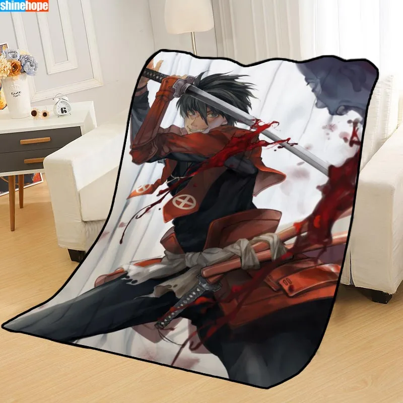 Custom anime boy Blankets for beds throw blanket soft blanket summer blanket anime blanket travel blanket Big Size 145X200cm