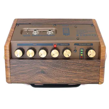 

Flatsons Crush15 Guitar Speaker Support Mobile Phone PAD Wireless Play Independent Dual Channel Reverb Volume Internal Recording