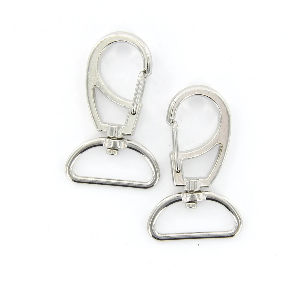 45mm Swivel Trigger Clips Snap Hooks Lobster Clasps Keychains Bags Hanging Craft Decor DIY Pack of 20PCS