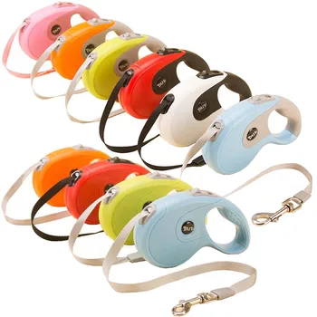 

3M 5M 40KG Dogs Retractable Dog Leash Flexible Automatic Extending Walking Lead Rope Traction for Small Medium Dog 10 Colors