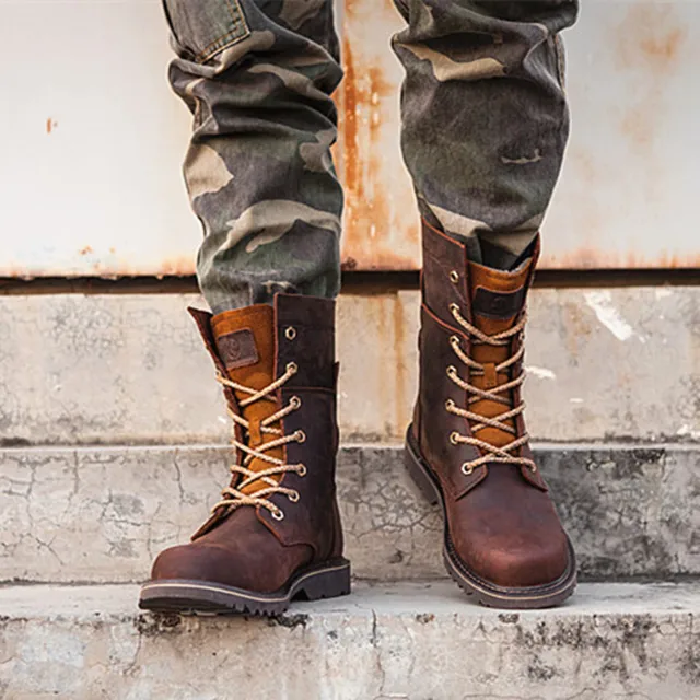 Waterproof Hiking & Tactical Boots – Desert Combat & Trekking Shoes 1