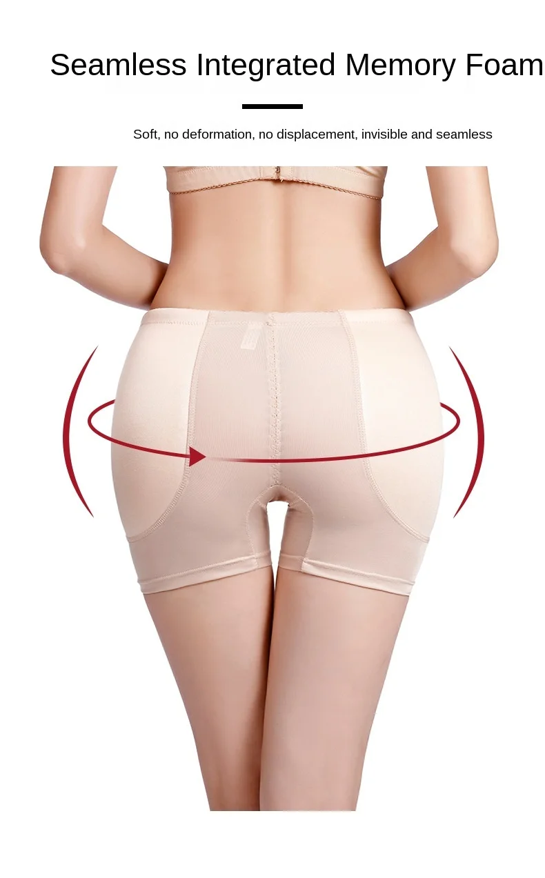 Women's Buttocks Shaping Fake Buttocks Buttocks Invisible Control Panties Padded Push-up Panties Underwear Hip Shapewear Shaper leonisa shapewear