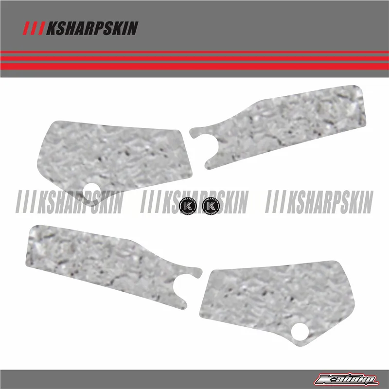 ADESIVI 3D наклейка эмблема предохранительный бак Pad ручка бака для HONDA- CRF250L ралли - Цвет: Clear
