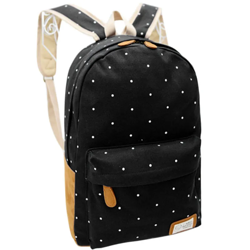 Женский холщовый рюкзак школьный ранец для девочек подростков|backpack for teenager|women