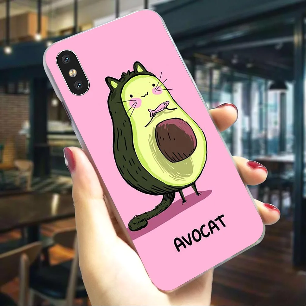 K2508808 Модный милый чехол для телефона авокадо iPhone 6S 5 5S SE 6/6 6S Plus 7 8/7 8 Plus X XS XR Xs Max, Жесткий Чехол - Цвет: K2508808