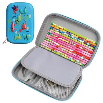 

Pencil Case Canvas Double Layer Large Capacity Kawai Kids School Supplies Make Up Bag Pen Box Student Pouch Stationery Gift