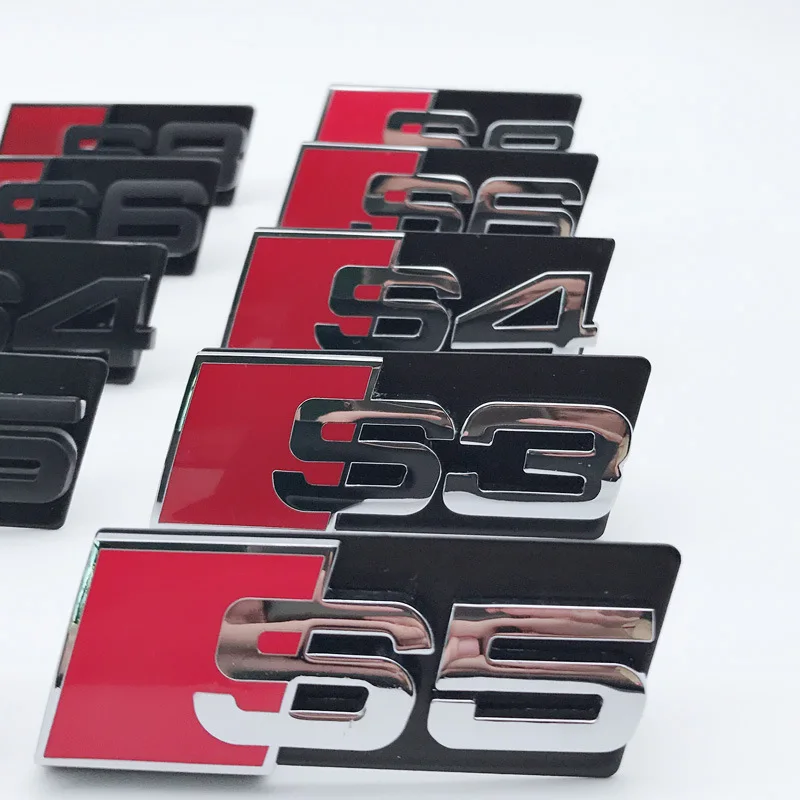 Car Modification A4LQ5 Q7 A6L A5 for Auto Logos S5 S3S4S6S8 Modified Car Logo