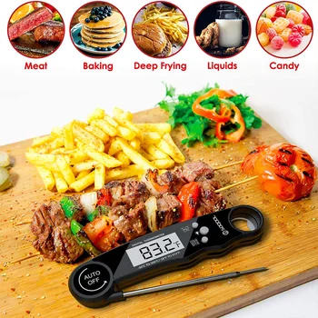 

Meats Thermometer Digital Food Thermometer Instant Read Thermometer for Kitchen Cooking Barbecue Thermometer HUG-Deals