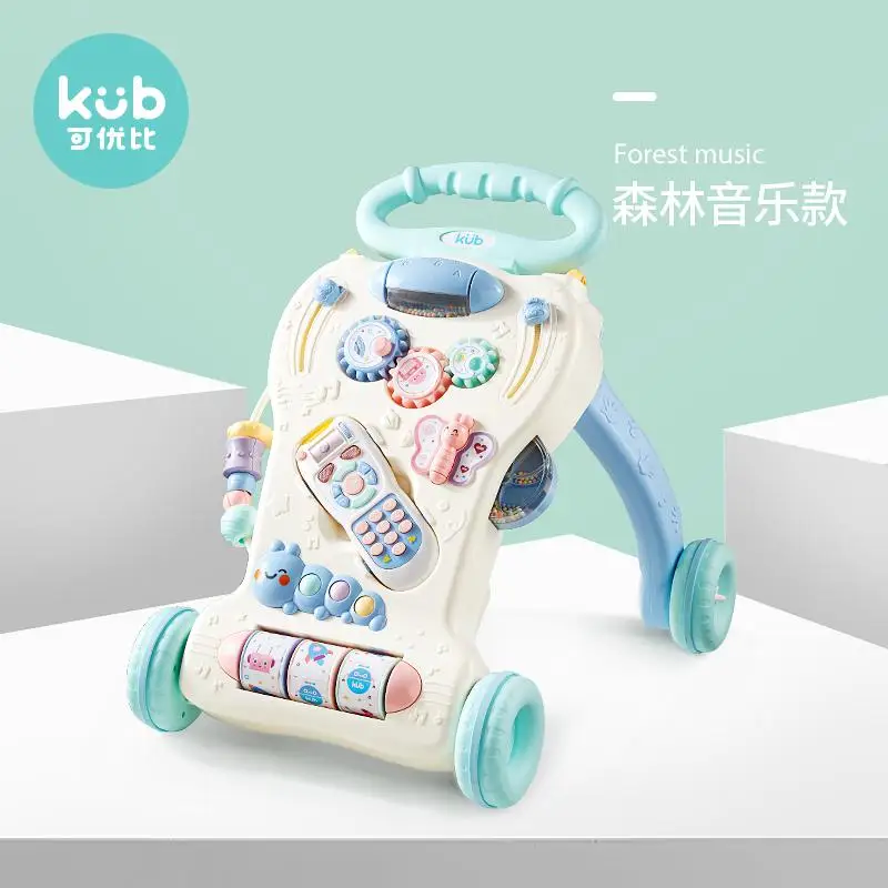 Keyoubi ходунки детские тележки детские игрушки 6-18 месяцев ходунки учатся ходить - Цвет: D