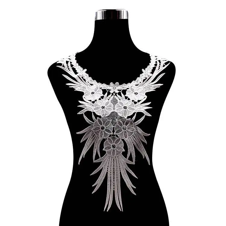 

embroidery neck collar diy fake detachable collars water-soluble women corsage three-dimensional lace accessories