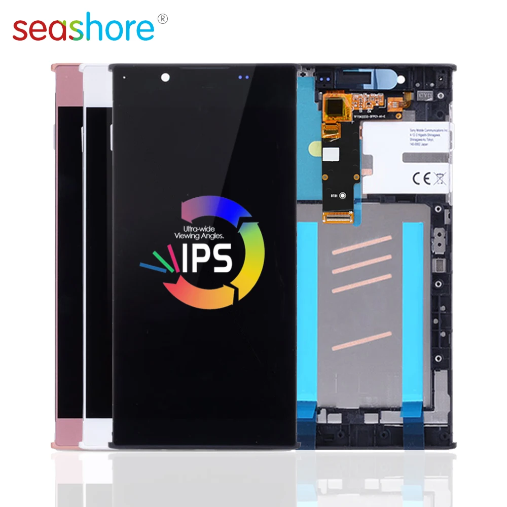 

5.5"ORIGINAL For SONY Xperia L1 LCD Touch Screen Digitizer Assembly For Sony L1 Display with Frame Replacement G3311 G3312 G3313