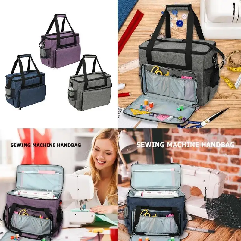 

Oxford Cloth Sewing Machine Storage Bag Large Capacity Multi-functional Portable Travel Home Organizer Sewing Tools Organizer