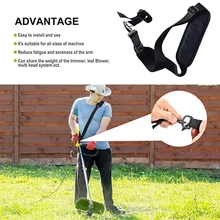 

Blower Shoulder Strap for Trimmer Leaf Blower Adjustable Nylon Single Double Buckle Brush Cutter Strimmer Shoulder1