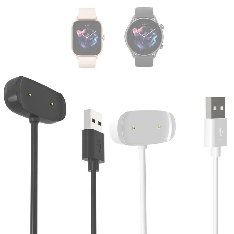 USB-кабель для зарядки зарядное устройство адаптер Amazfit GTS3 GTS2e GTS2 Mini GTS GTR 3/3pro/2/2e GTR3