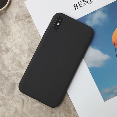 SD-2 Силиконовый чехол для iPhone 11 Pro Max, чехол из мягкого ТПУ, матовый цветной чехол для телефона s, чехол для iPhone 6 7 8 Plus 6S XS Max XR X Etui - Цвет: SD-2